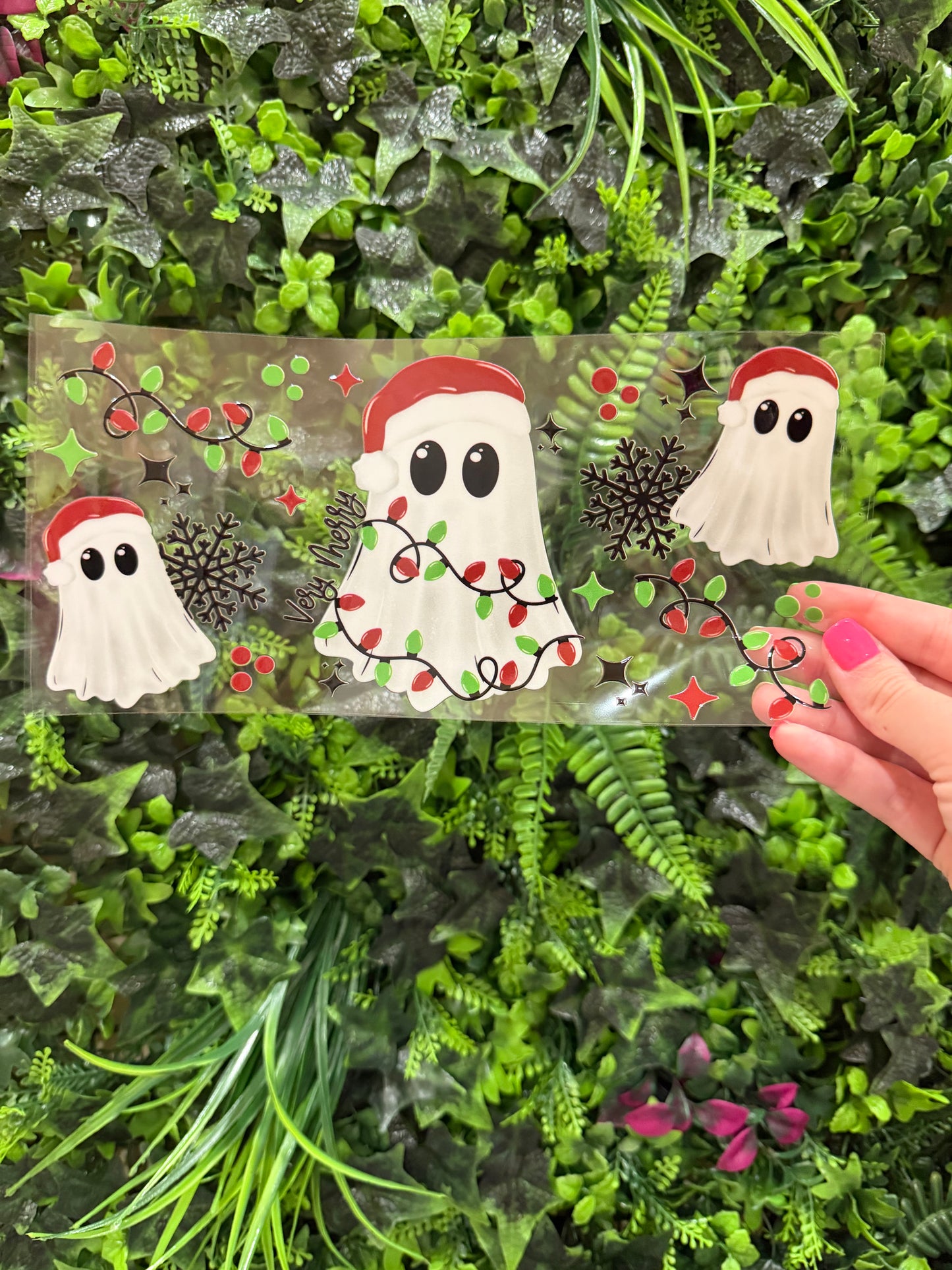 Santa Ghost Lights