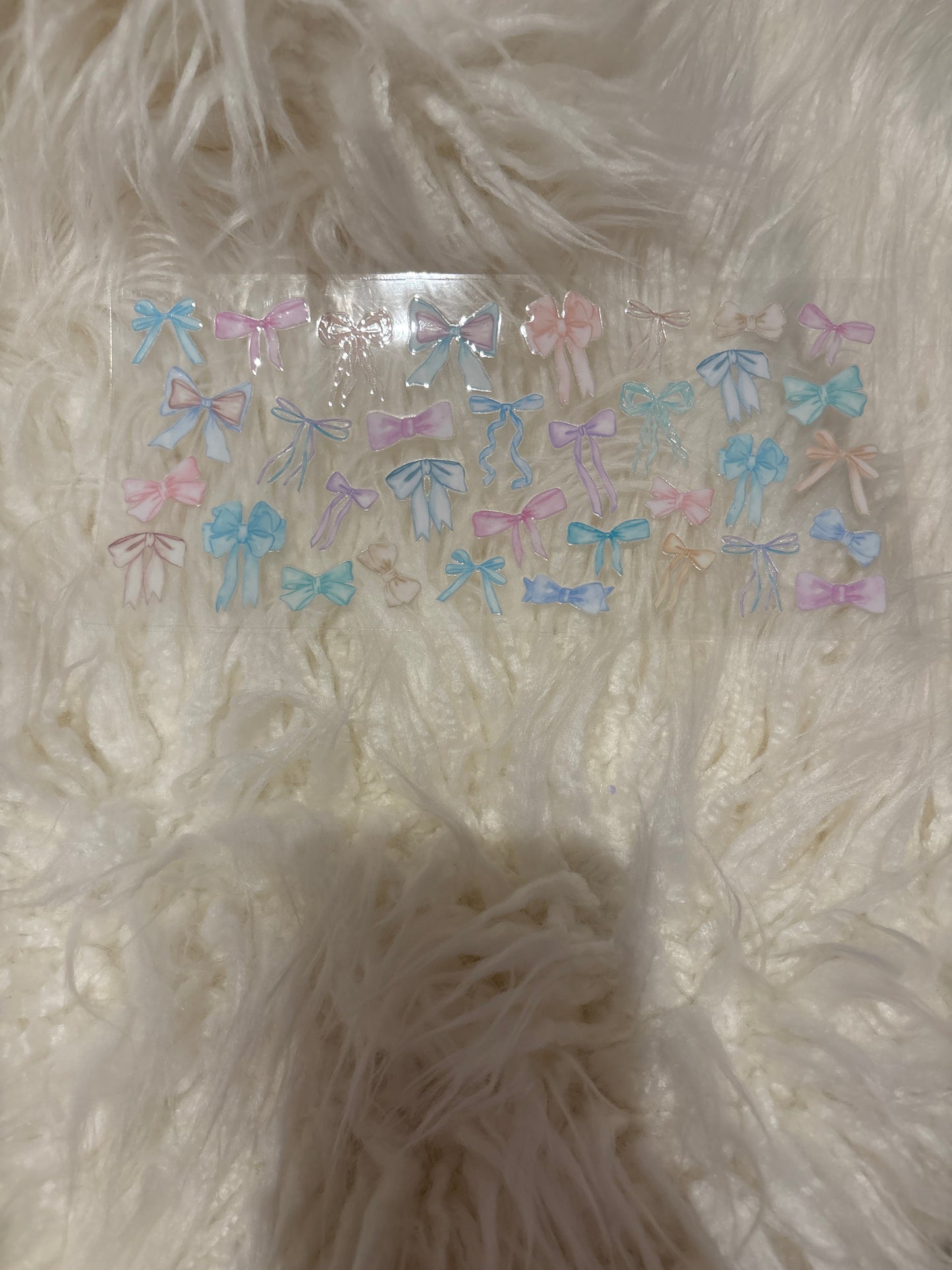 Pastel Thin Bows