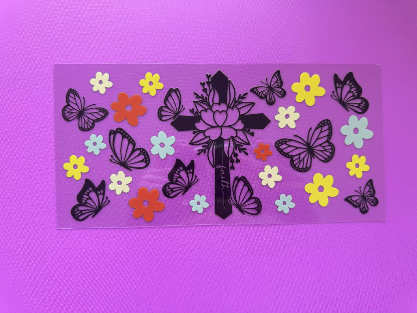 Cross/Butterflies