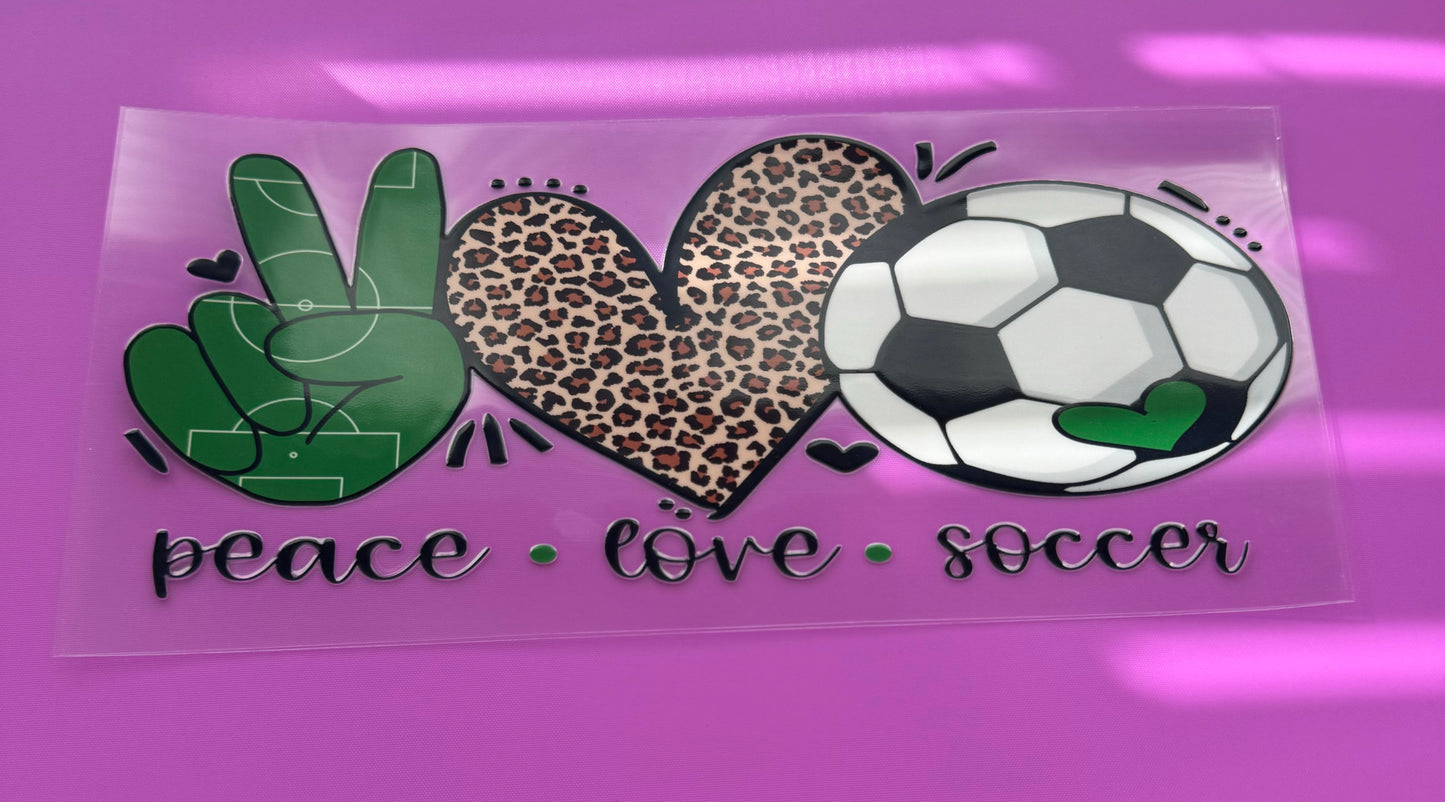 Peace Love Soccer #9