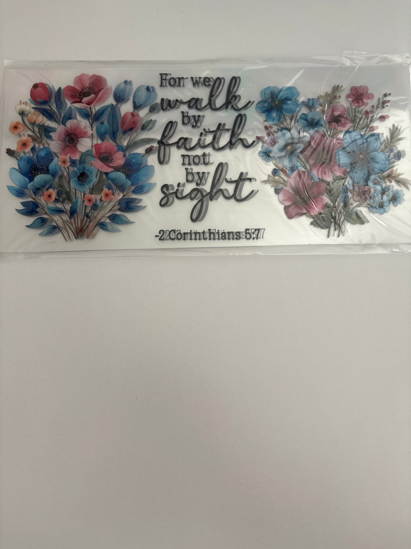 For we walk
