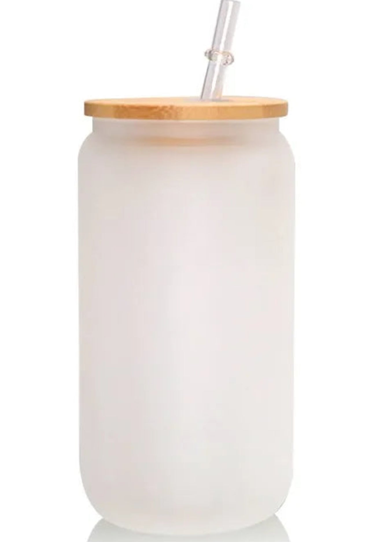Frosted 16 oz Glass