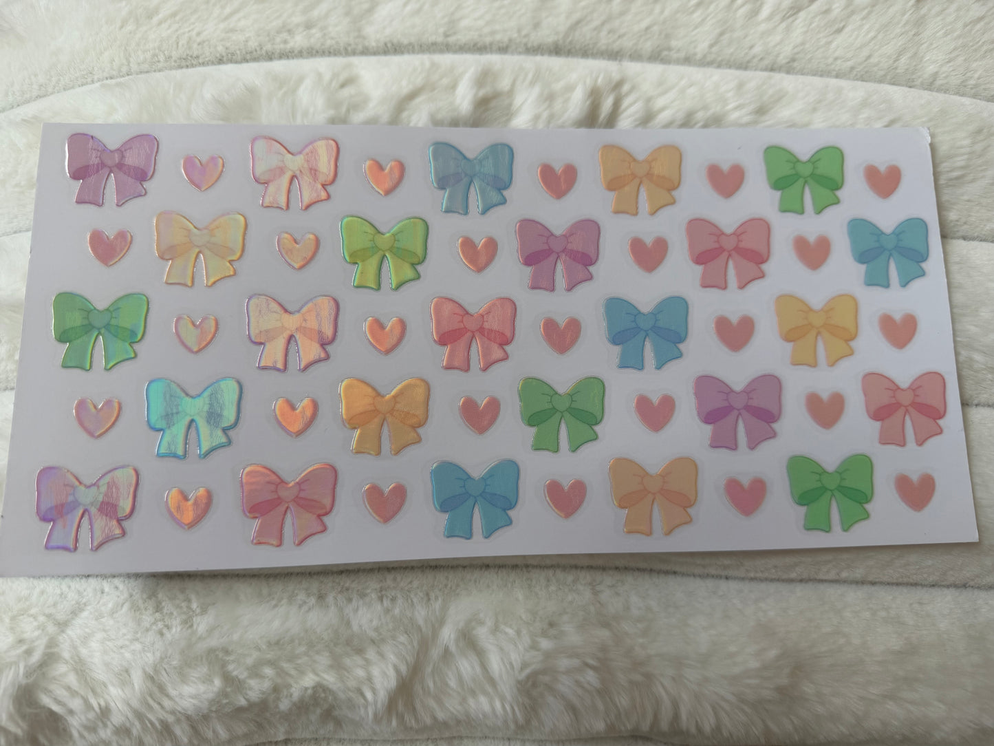 Pastel Bows Holo