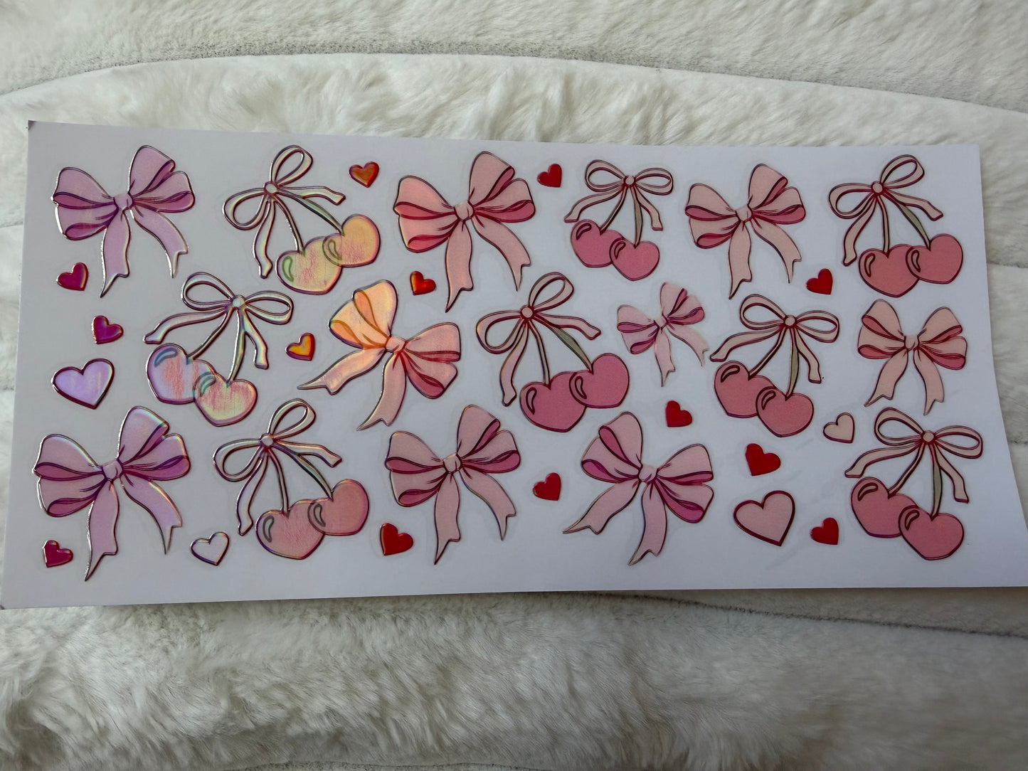 Holo Cherry Bows