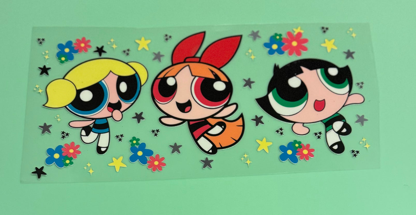 Powderpuff girls flower
