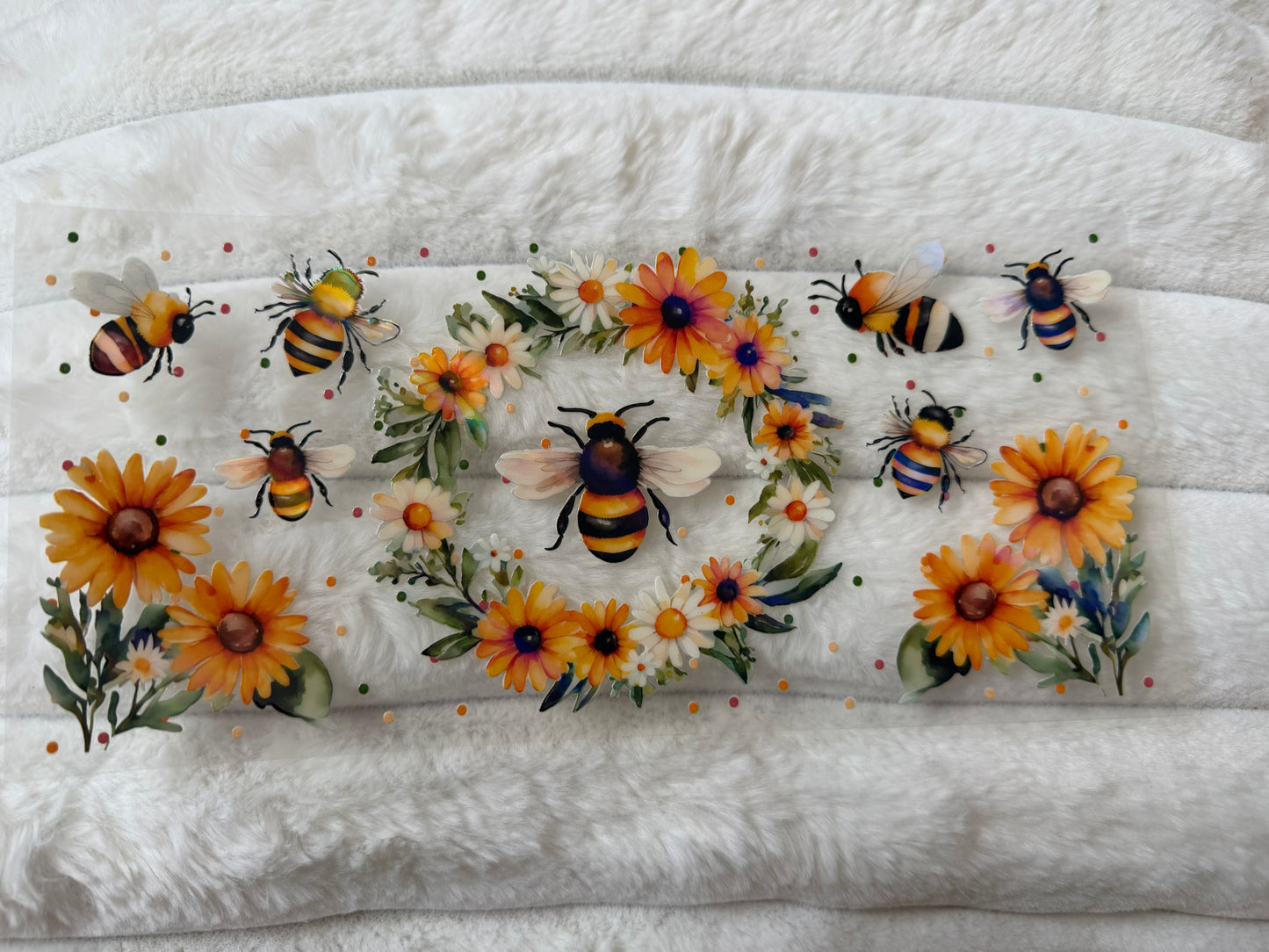 Bee Sunflower Holo