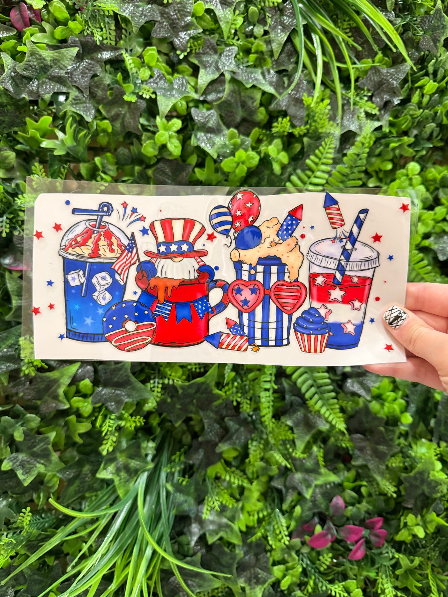 Red White Blue Drinks