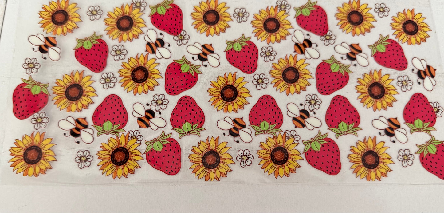 Strawberry Sunflower