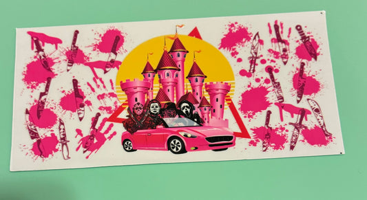 Scream pink car #39