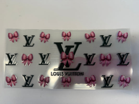 Black LV Bow