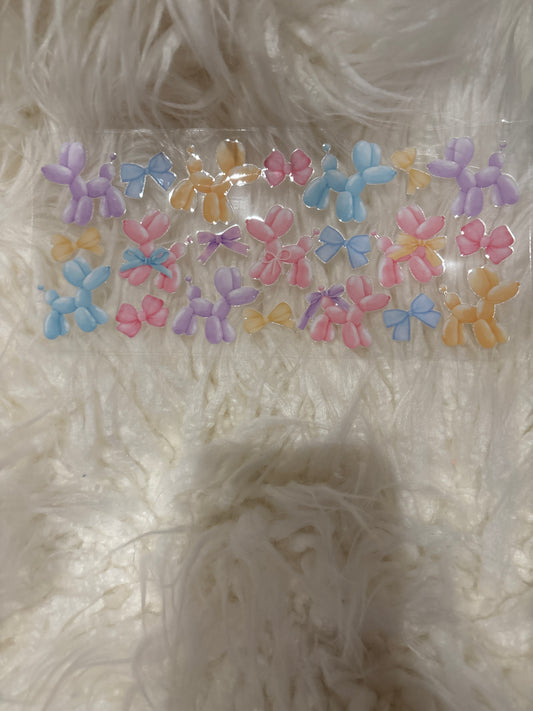Pastel Balloon Dogs