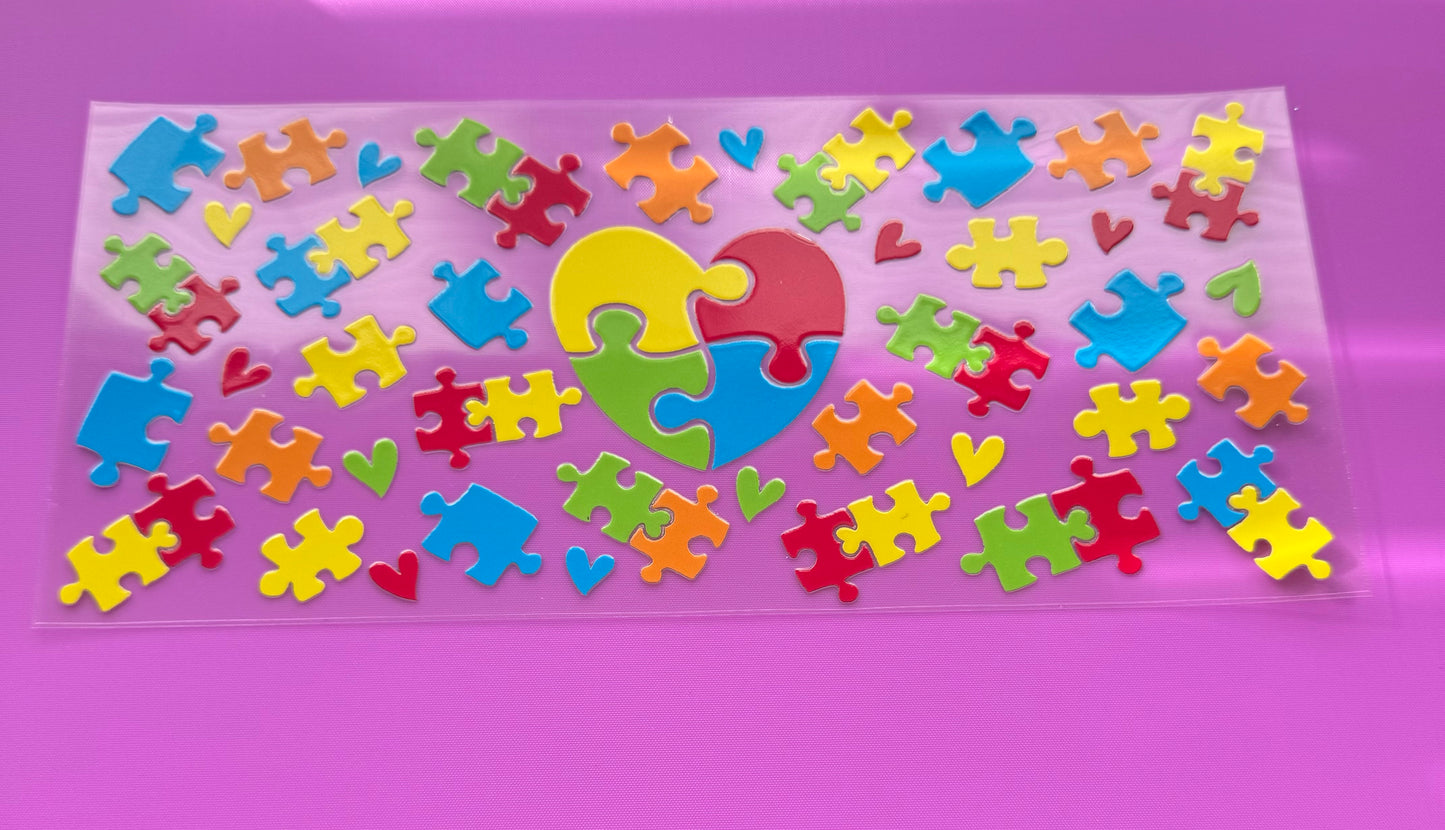 Colorful Puzzle Pieces