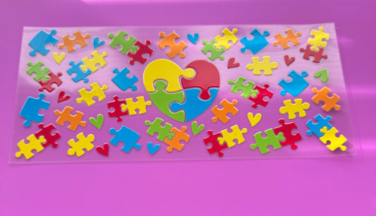Colorful Puzzle Pieces