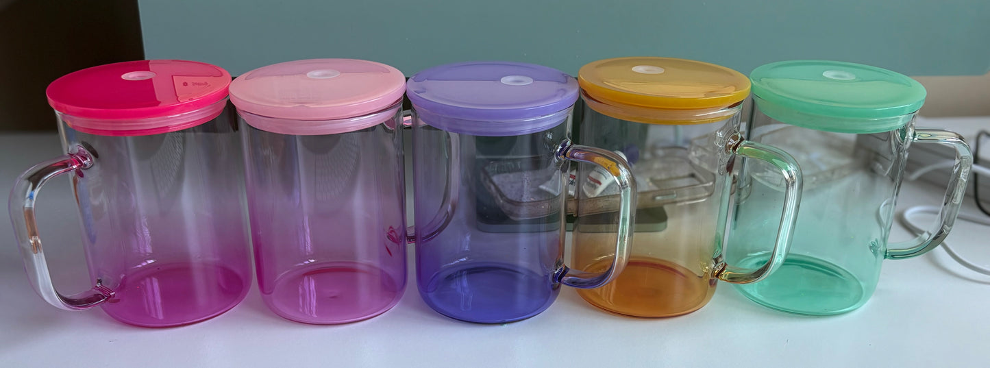 15 oz Jelly Glass Mug