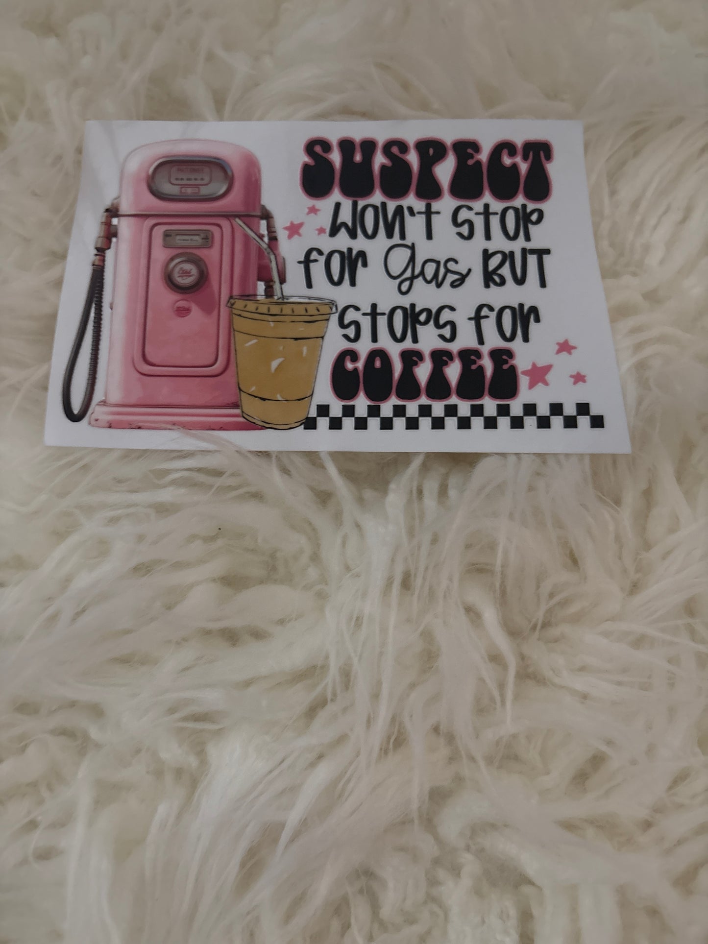 Won’t stop for gas