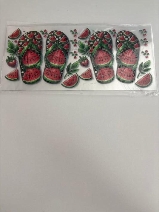 Watermelon Flip Flops