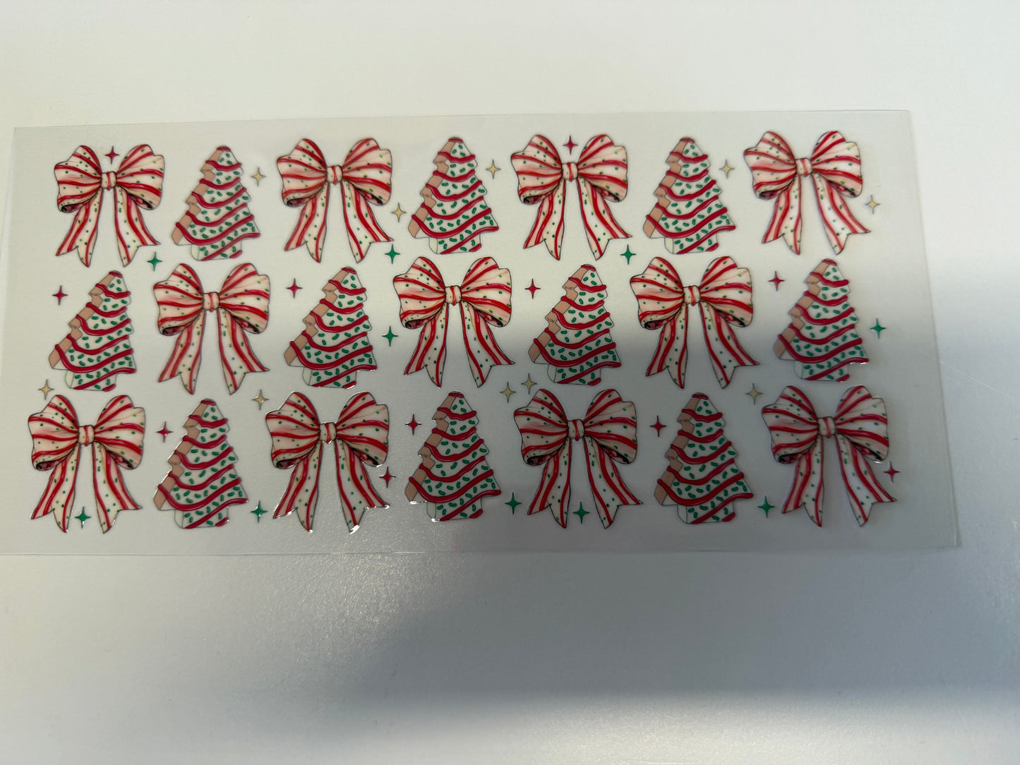 Christmas Cake Bows