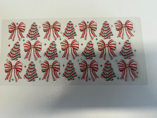 Christmas Cake Bows