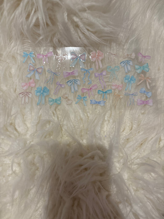 Pastel Thin Bows