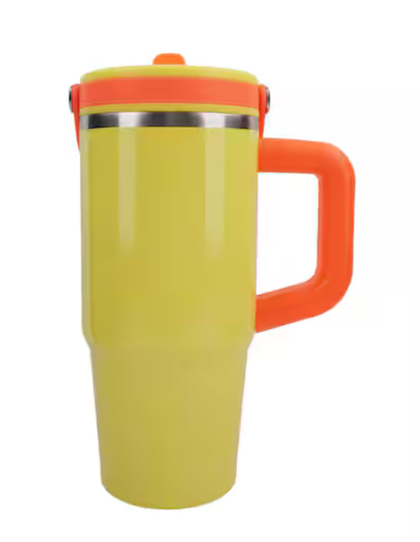 20 oz Neon Stainless Steel