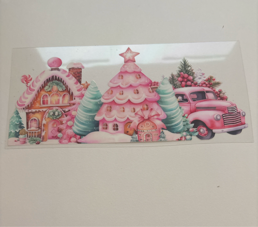 Pink Tree/Truck #46