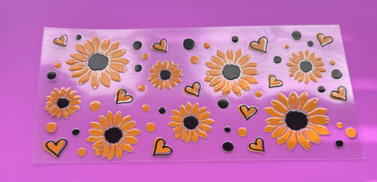 Yellow Daisy/Hearts