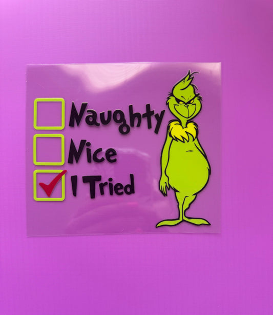 Grinch Naughty Nice
