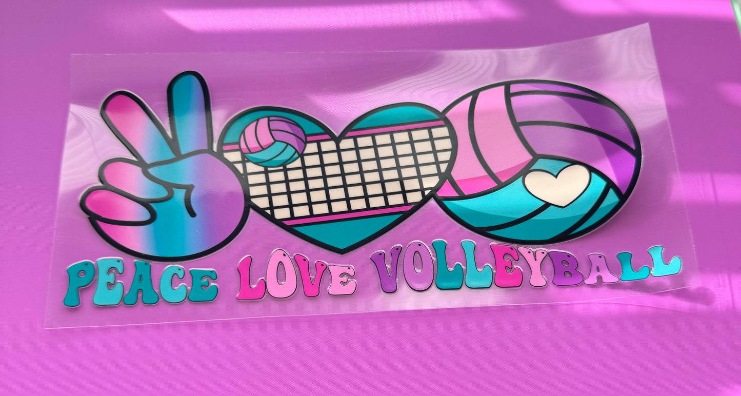 Peace Love Volleyball #10