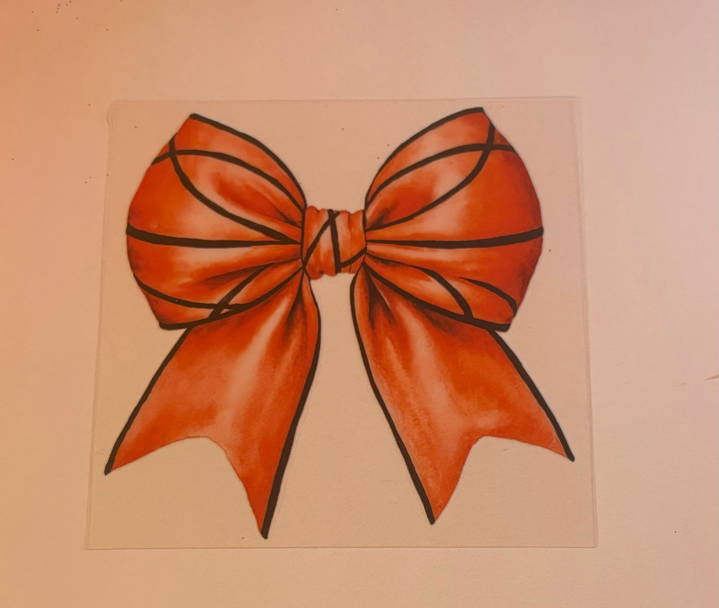 Basketball Bow #3