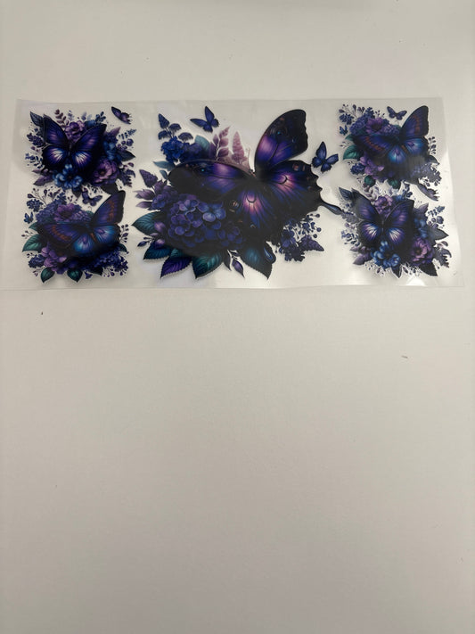 Dark Purple Butterfly