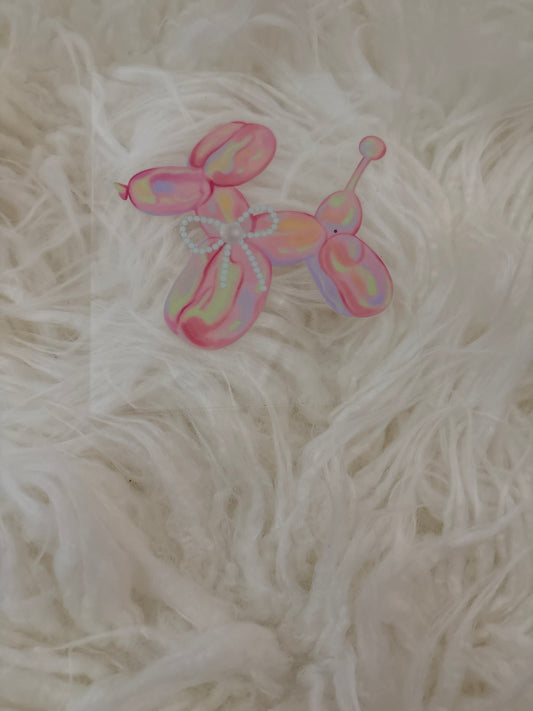 Ballon Dog Pink