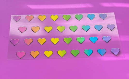 Colorful Hearts #6