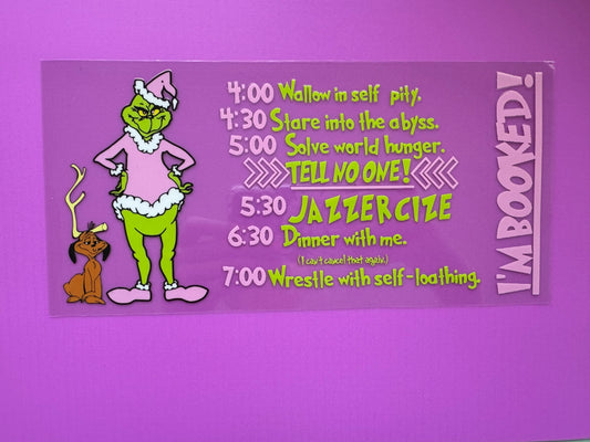 Grinch Schedule