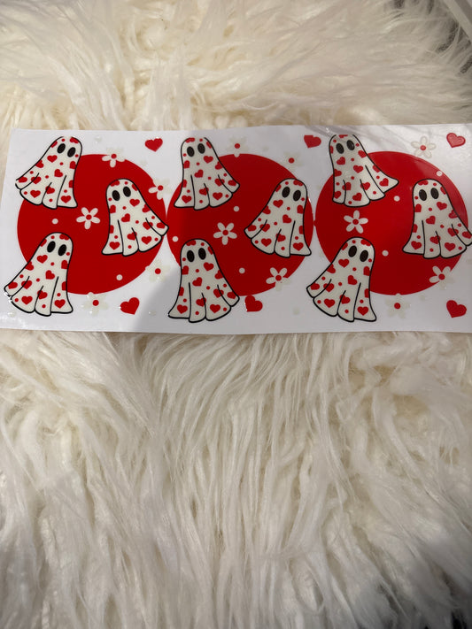 Ghost Hearts Red