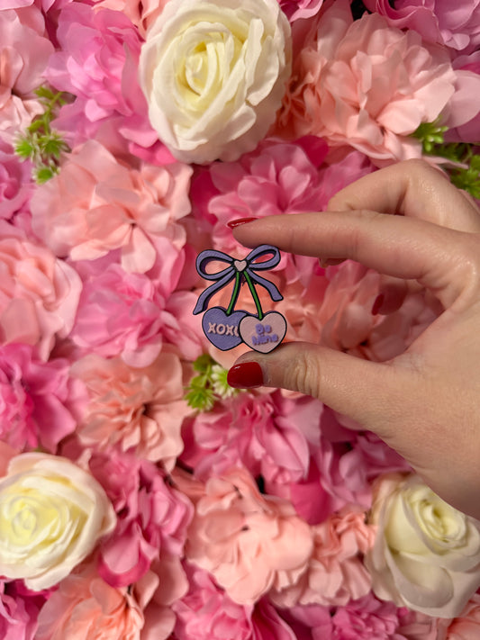 Conversation Hearts Straw Topper