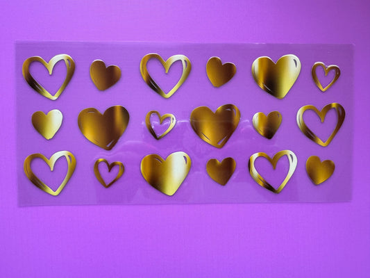 Gold Hearts #21