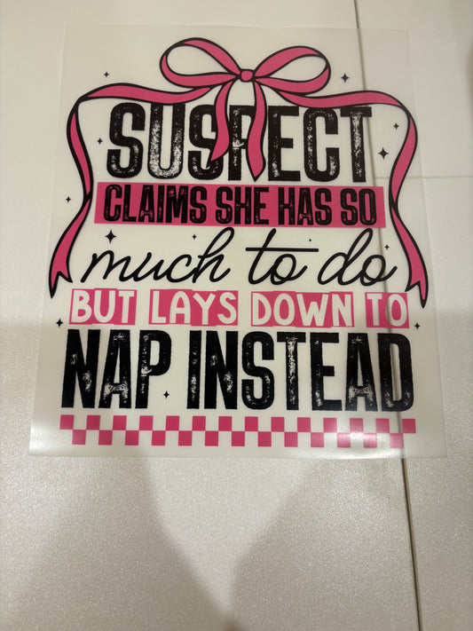 Suspect Nap