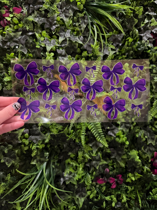 Purple Bows