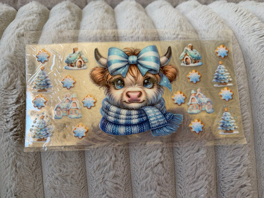 Blue Cow Bow 2