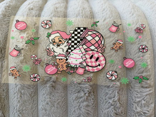 Checkered Santa
