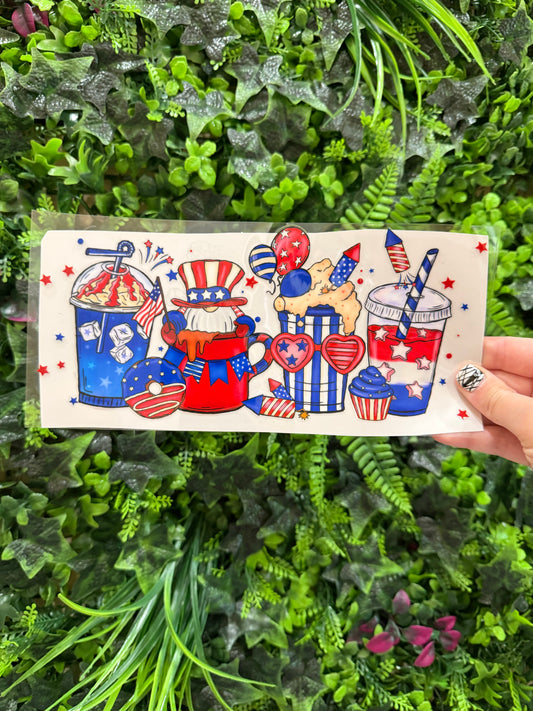 Red White Blue Drinks