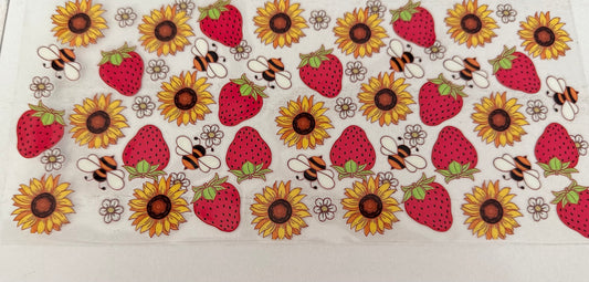 Strawberry Sunflower