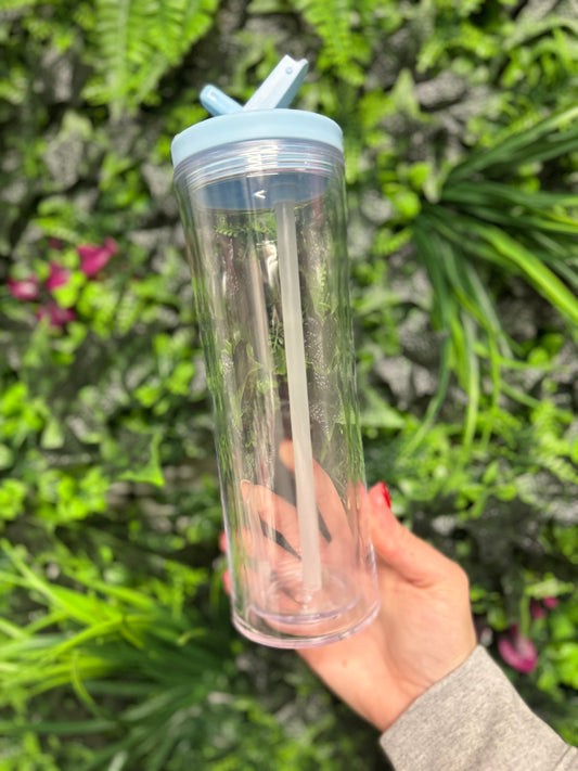 20 oz Flip Top Snowglobe