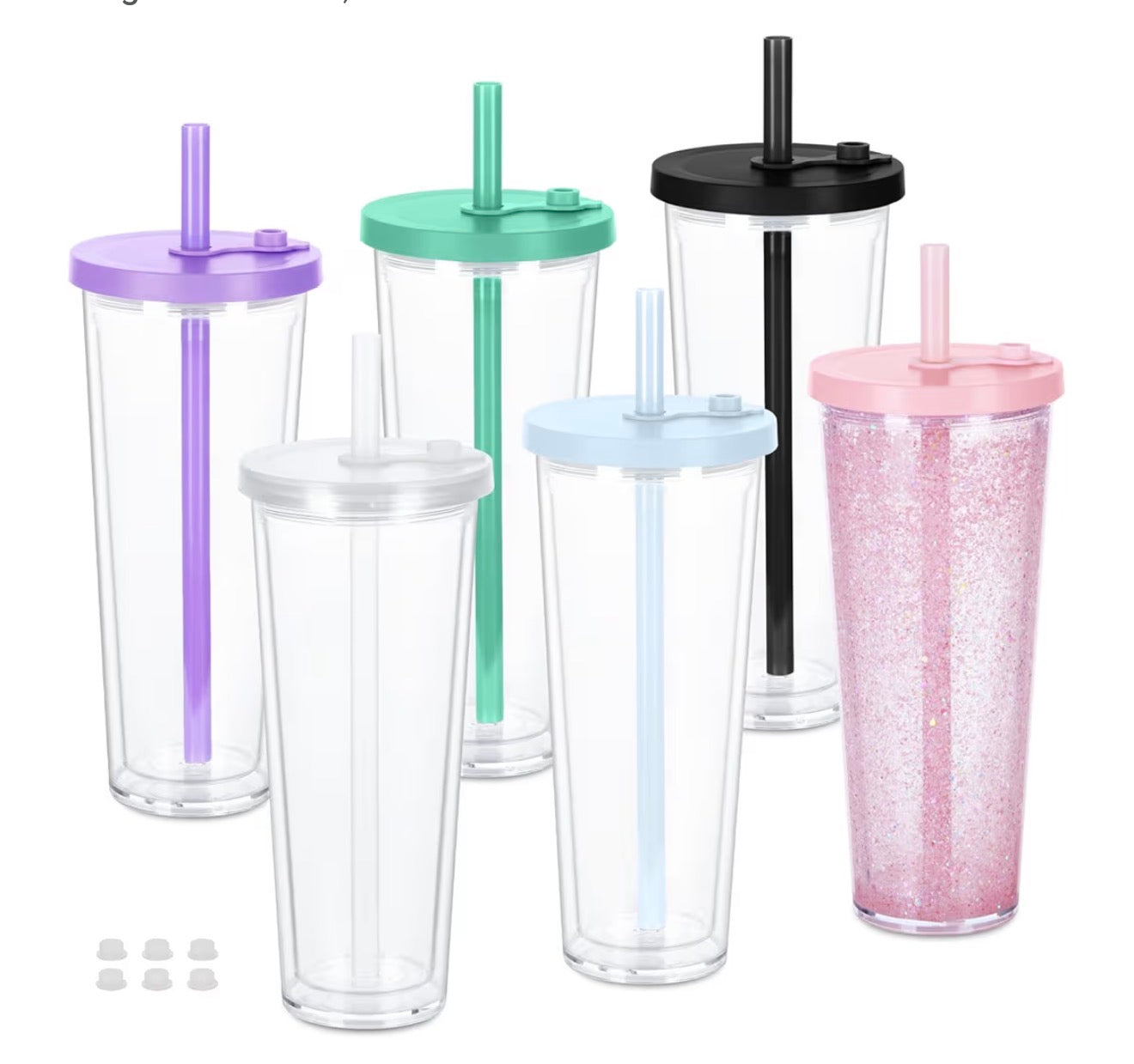 24 oz Snowglobe Leak Proof