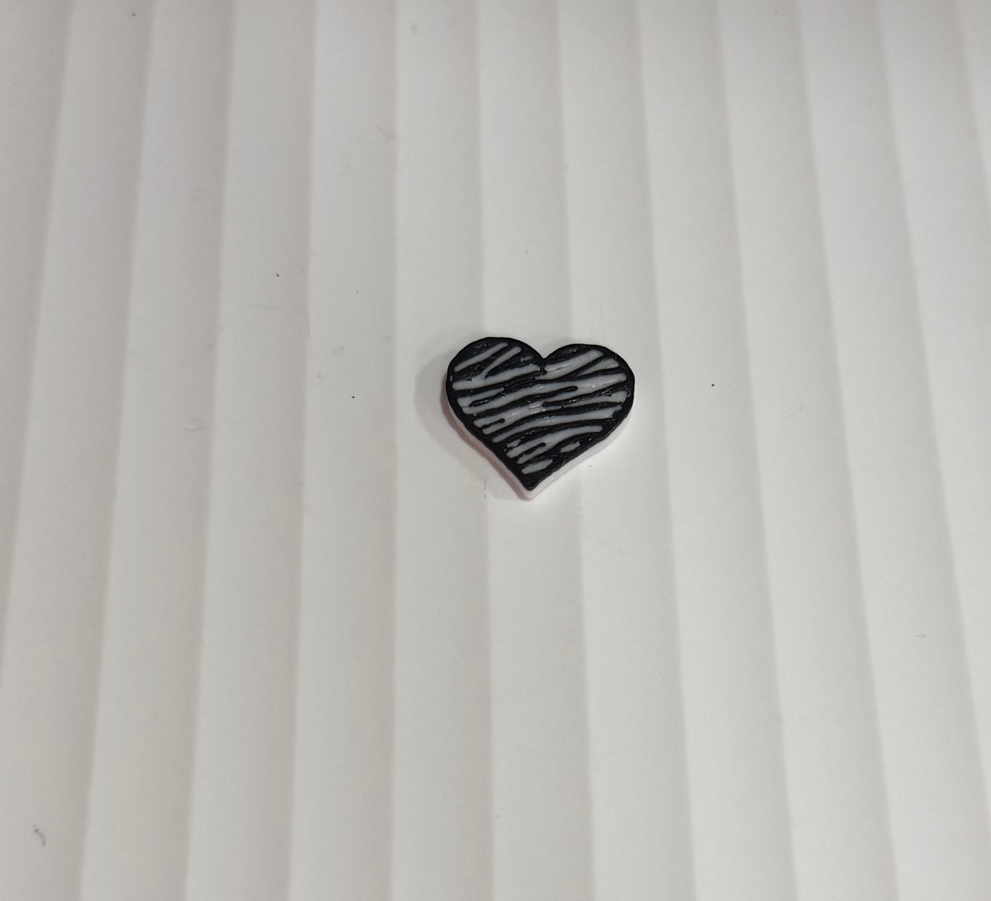 Zebra Print Heart