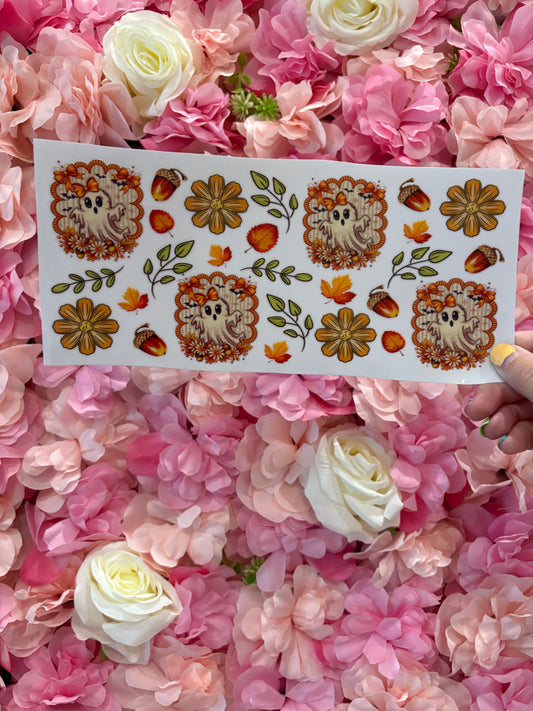 Fall Ghost Floral
