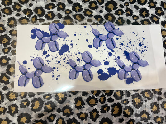 Purple Balloon Dog