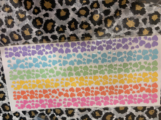 Multi Color Hearts #120