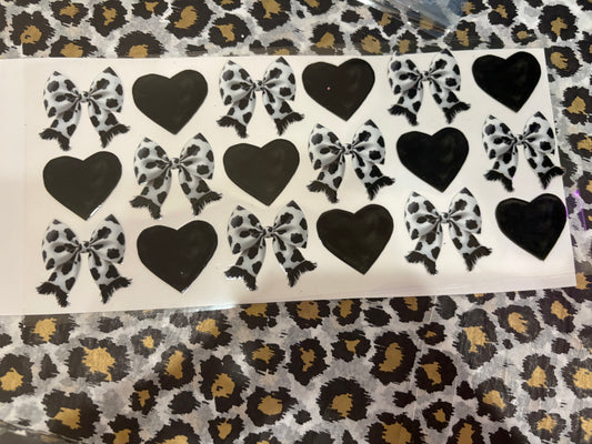 Black Heart/Bow #131