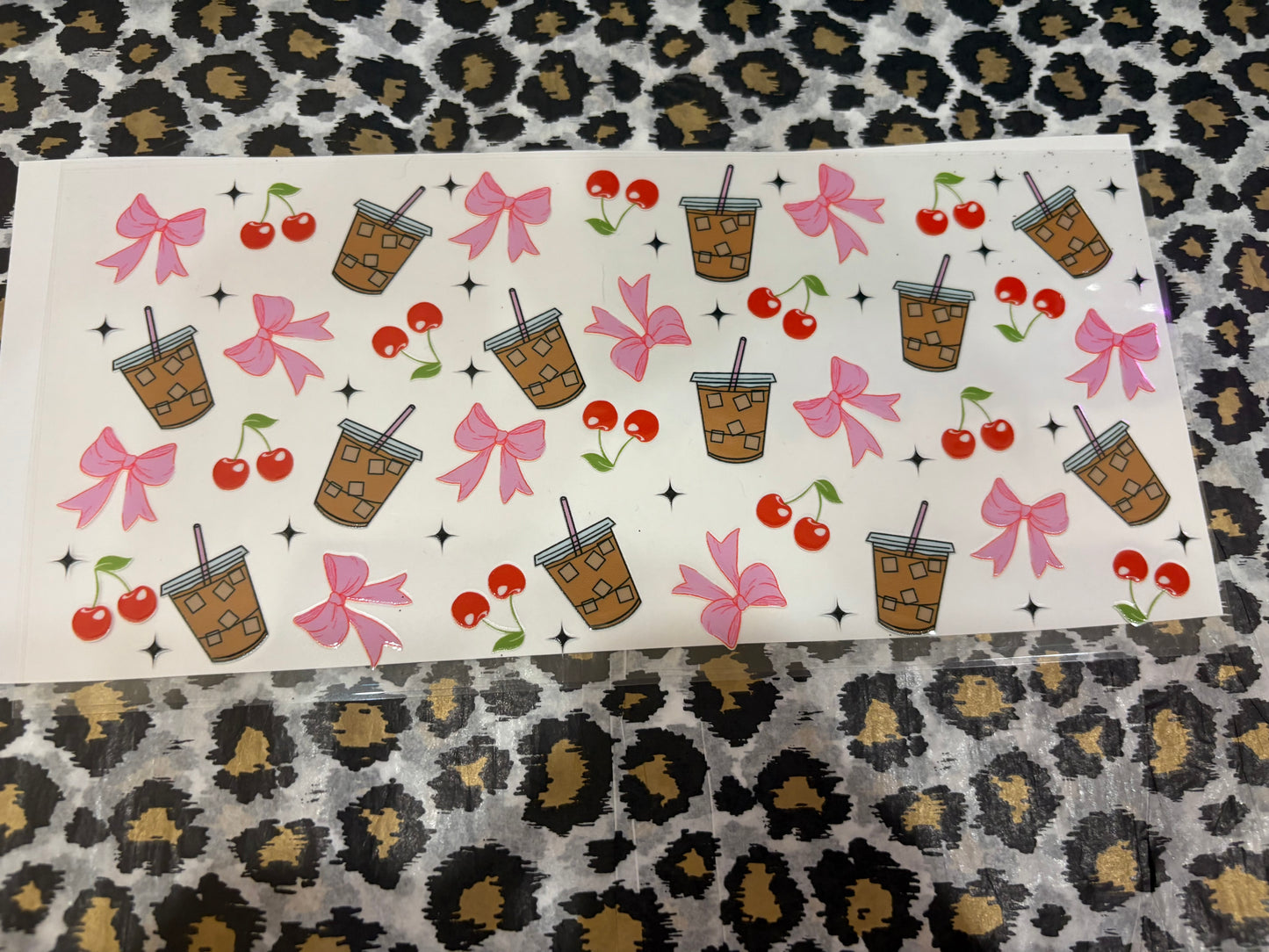 Bow/Cherry/ Tumbler